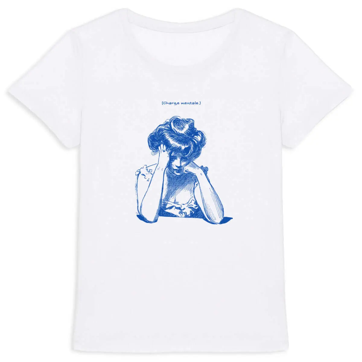 t shirt charge mentale des femmes