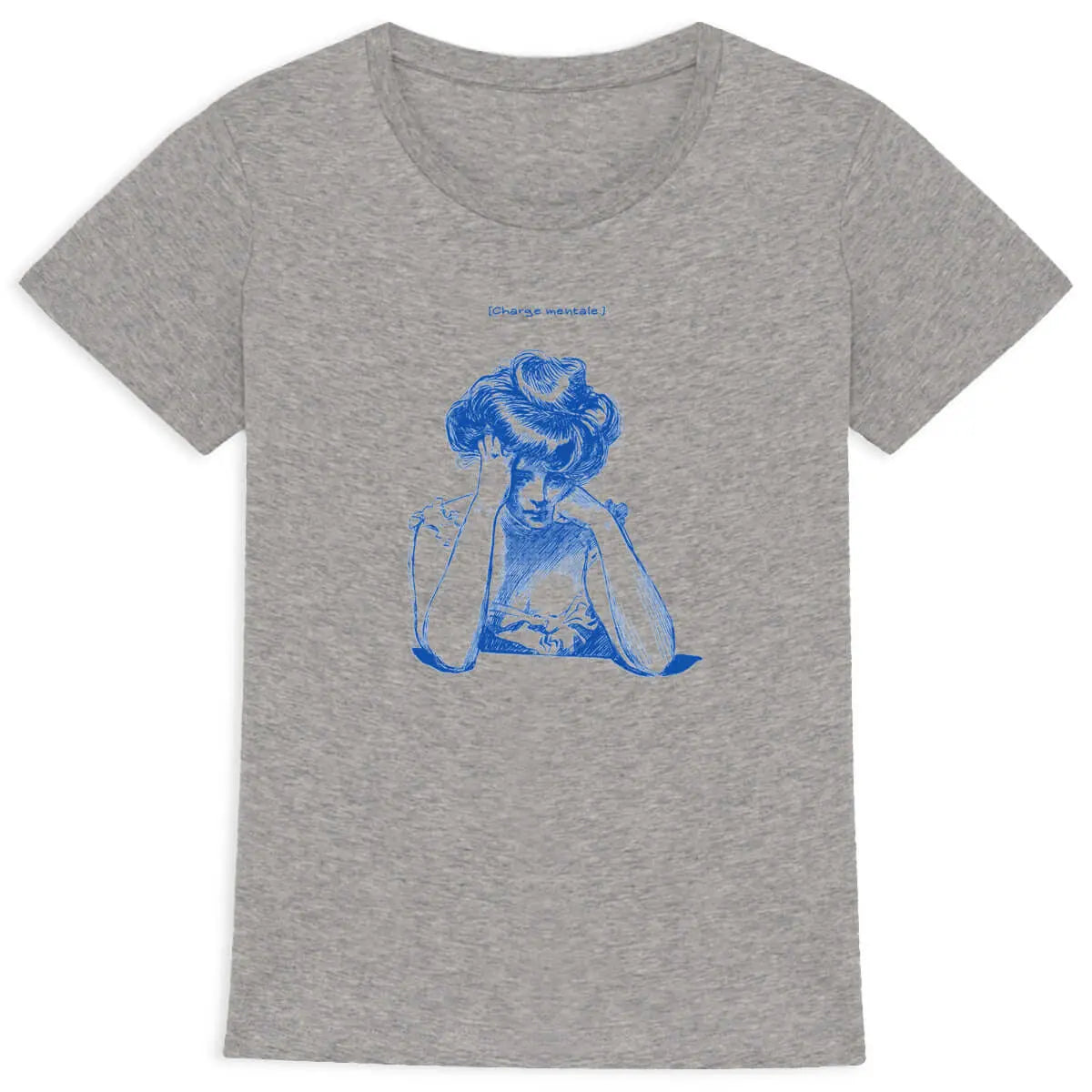 t shirt charge mentale femme