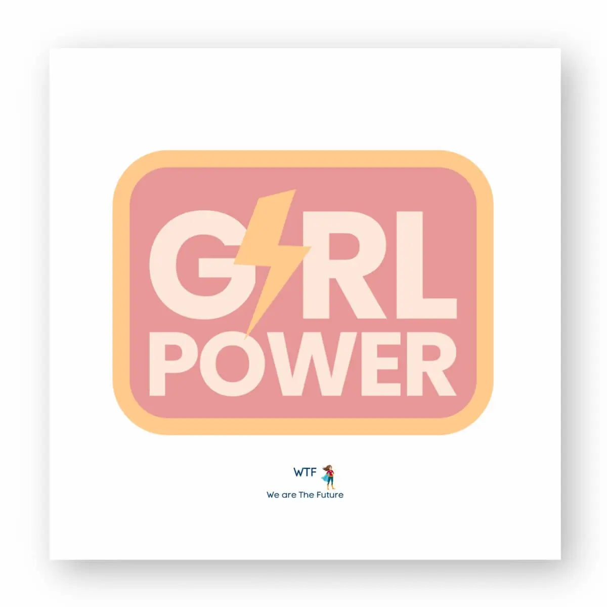 sticker féministe GIRL Power