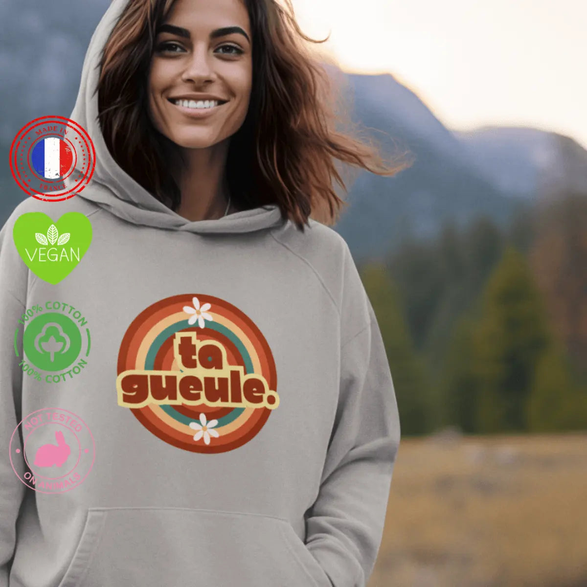 sweat shirt féministe ta gueule