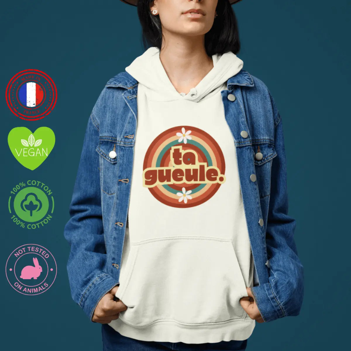 sweat shirt féministe ta gueule