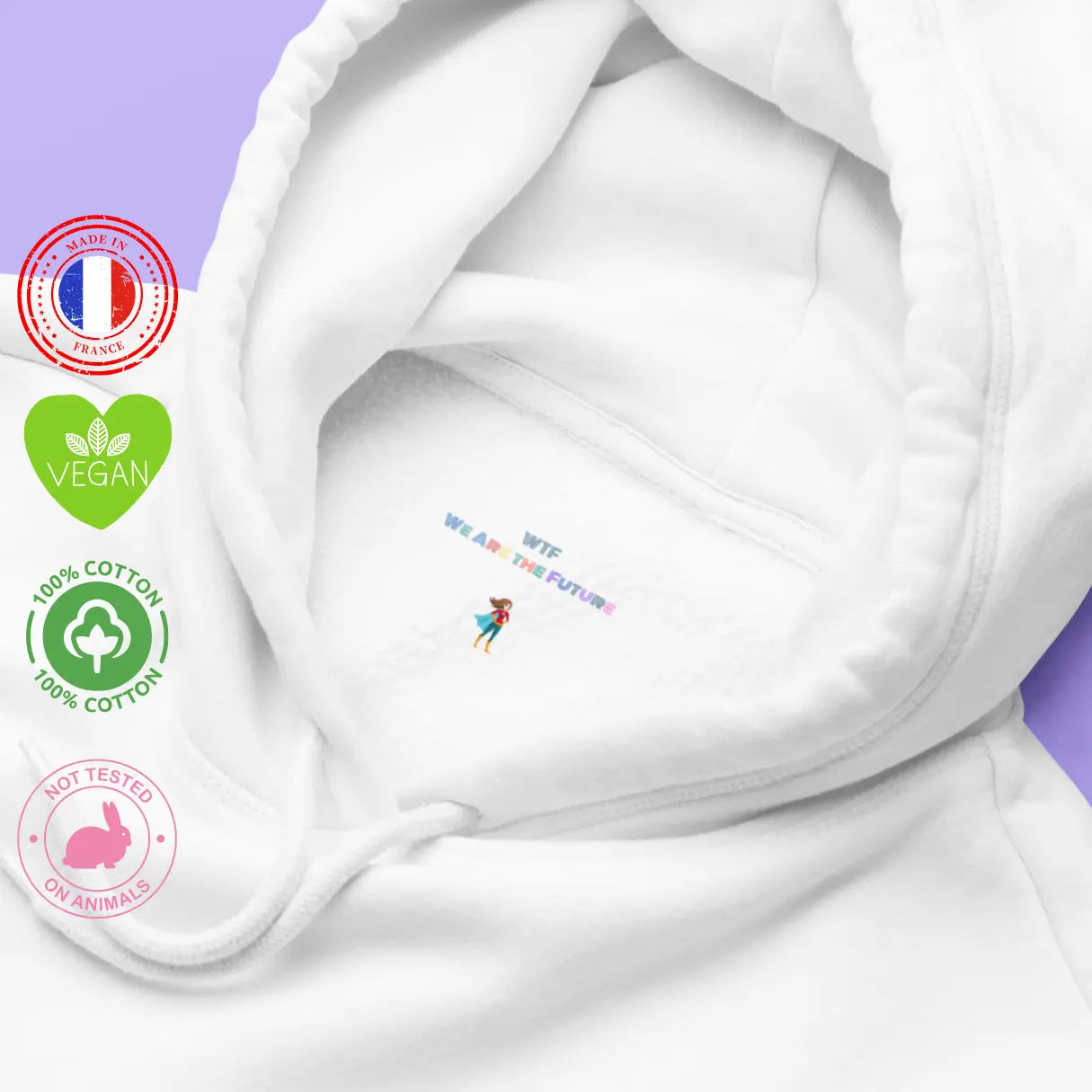 Sweat shirt féministe Pour le meilleur pas pour le pire