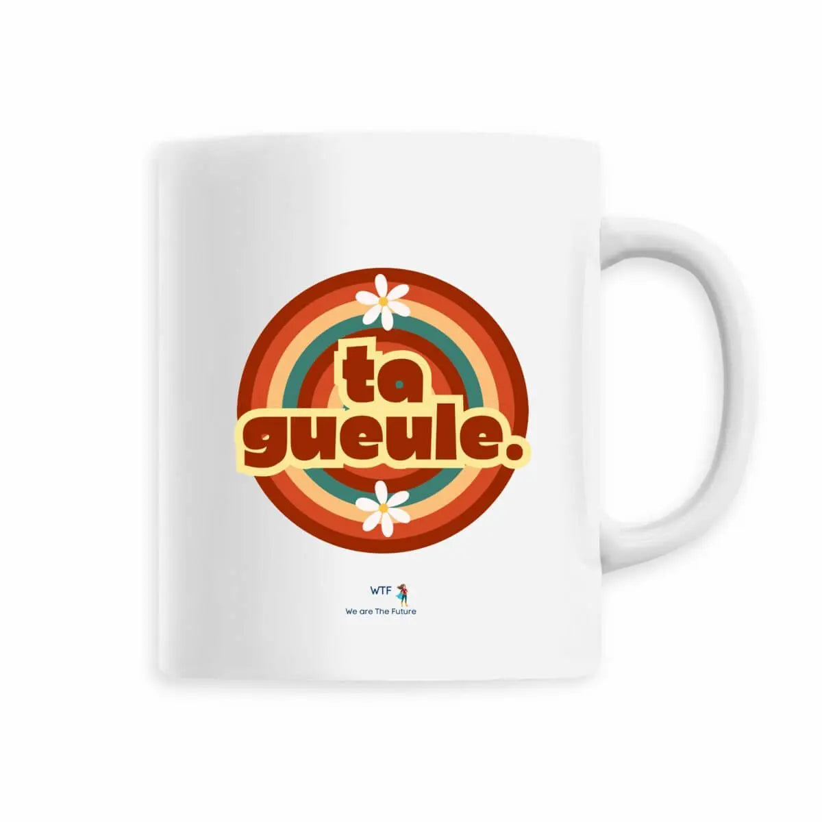 Mug girl power en céramique – cadeau féministe