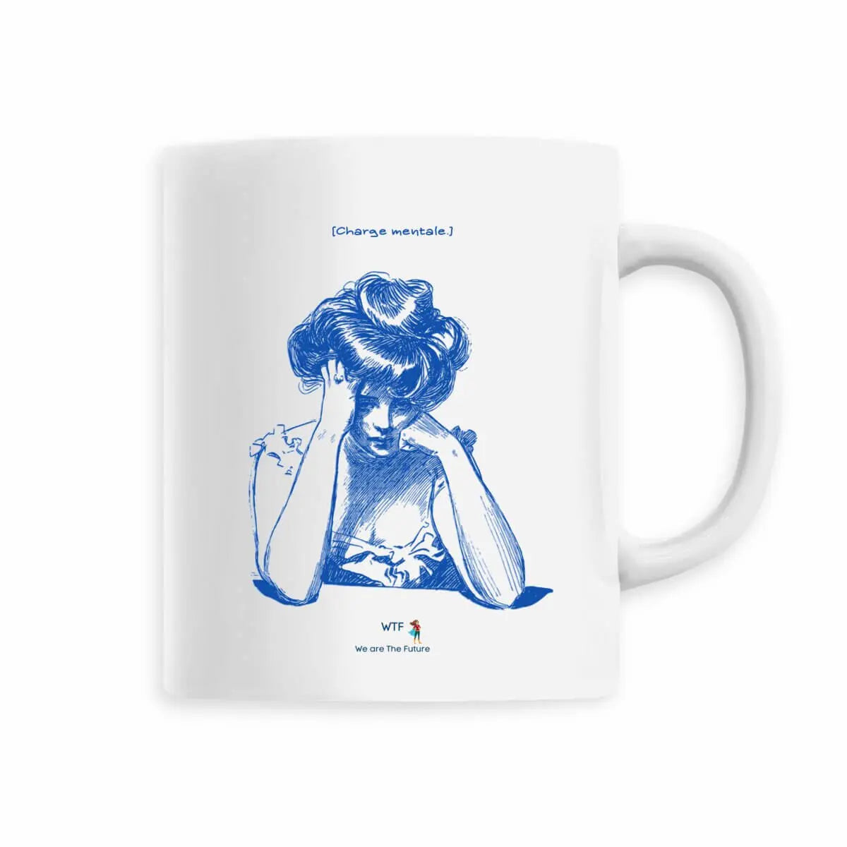 Mug charge mentale des femmes