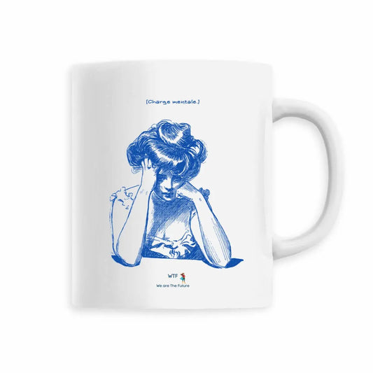Mug charge mentale des femmes