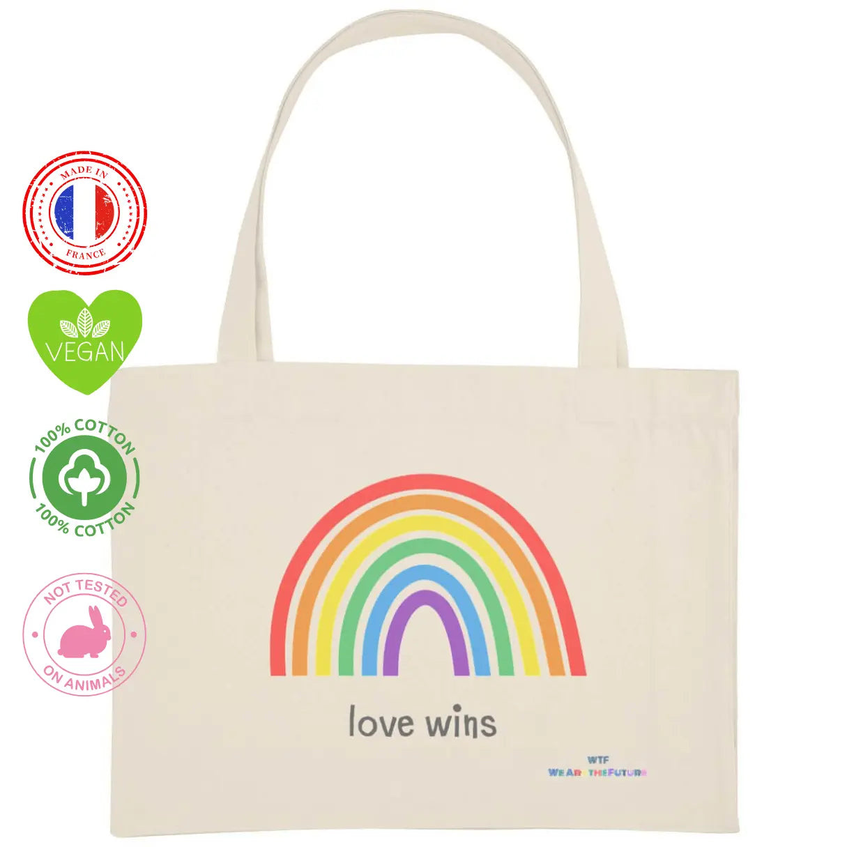 sac fourre tout lgb fierté arc en ciel