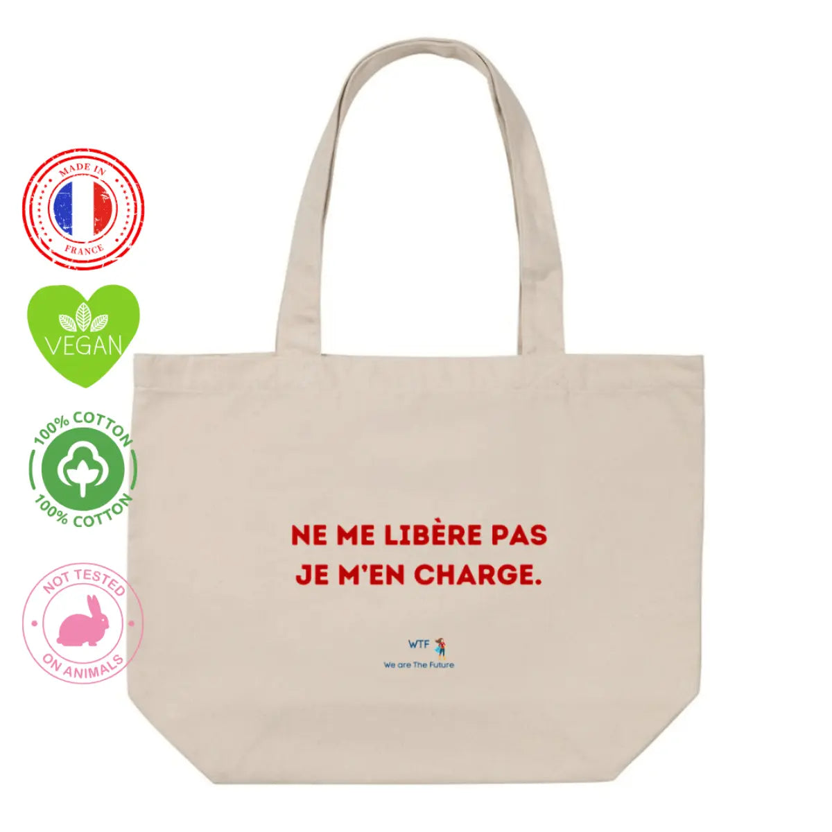 shopping bag slogans féministes