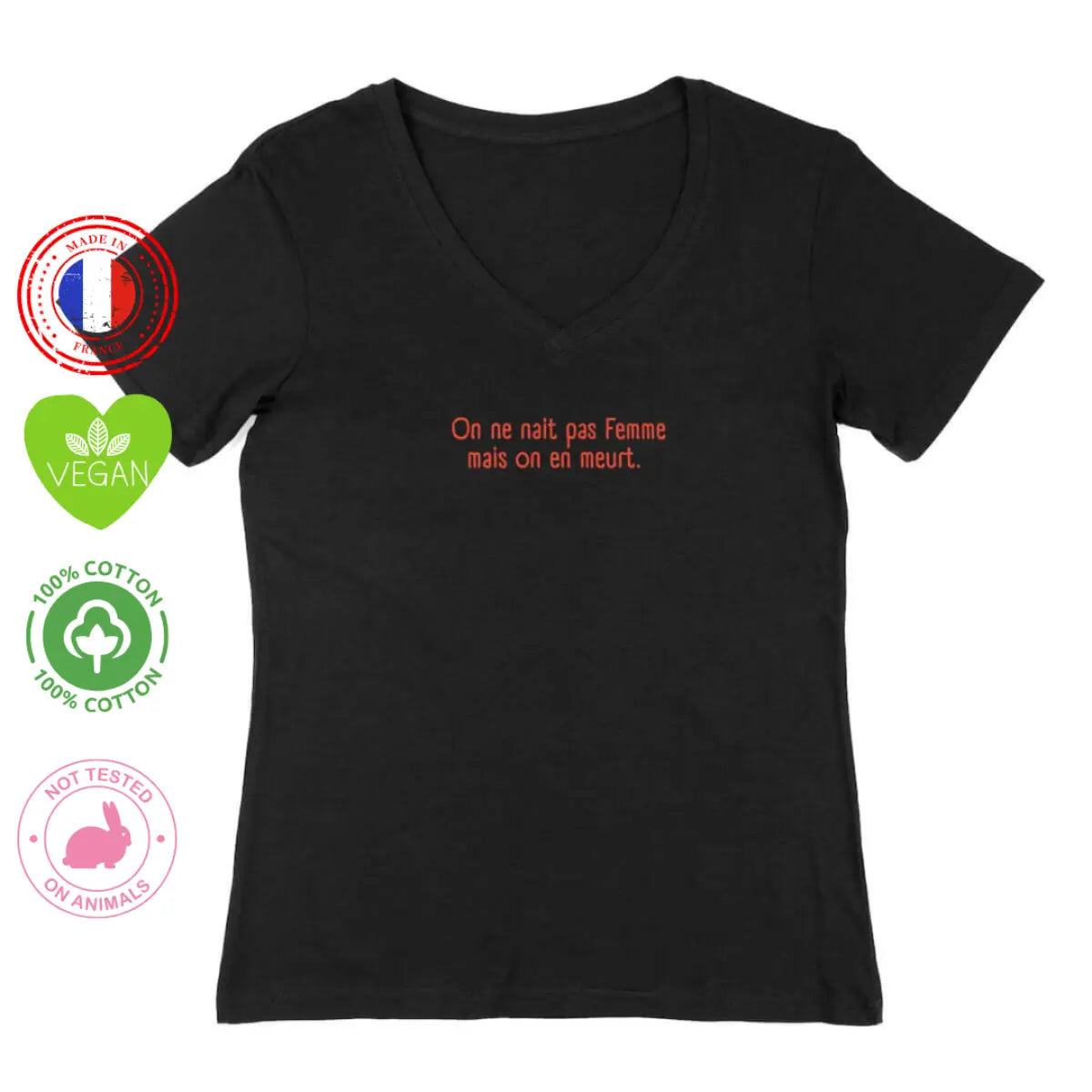 t shirt féministe simone de beauvoir