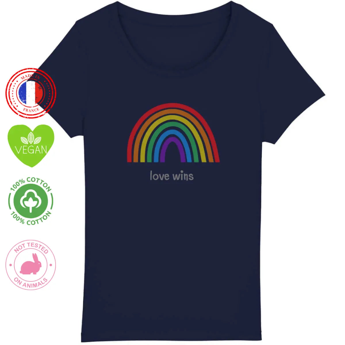 t shirt lgb love wins