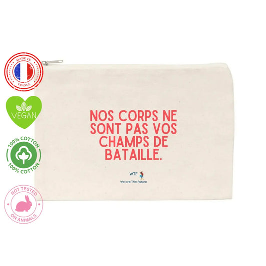 trousse de toilette accessoire féministe