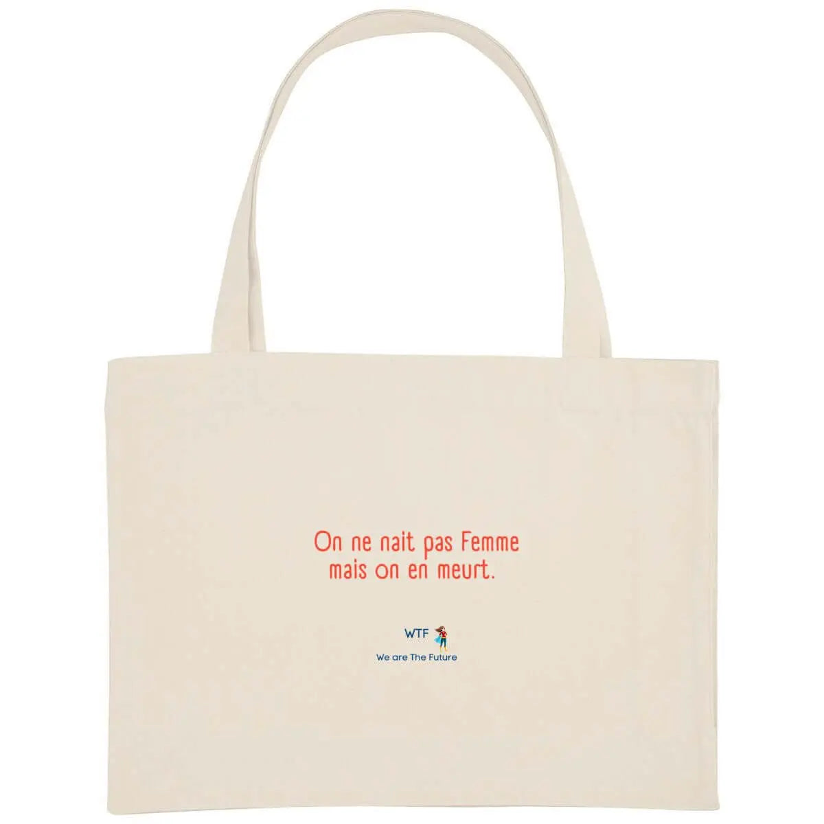 Shopping bag féministe On ne nait pas femme