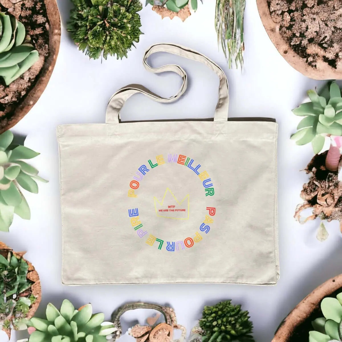 shopping bag féministe pour le meilleur pas pour le pire