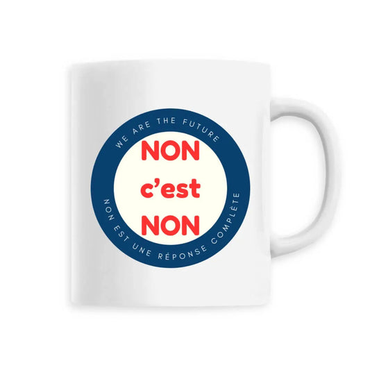 Mug féministe Non c'est Non