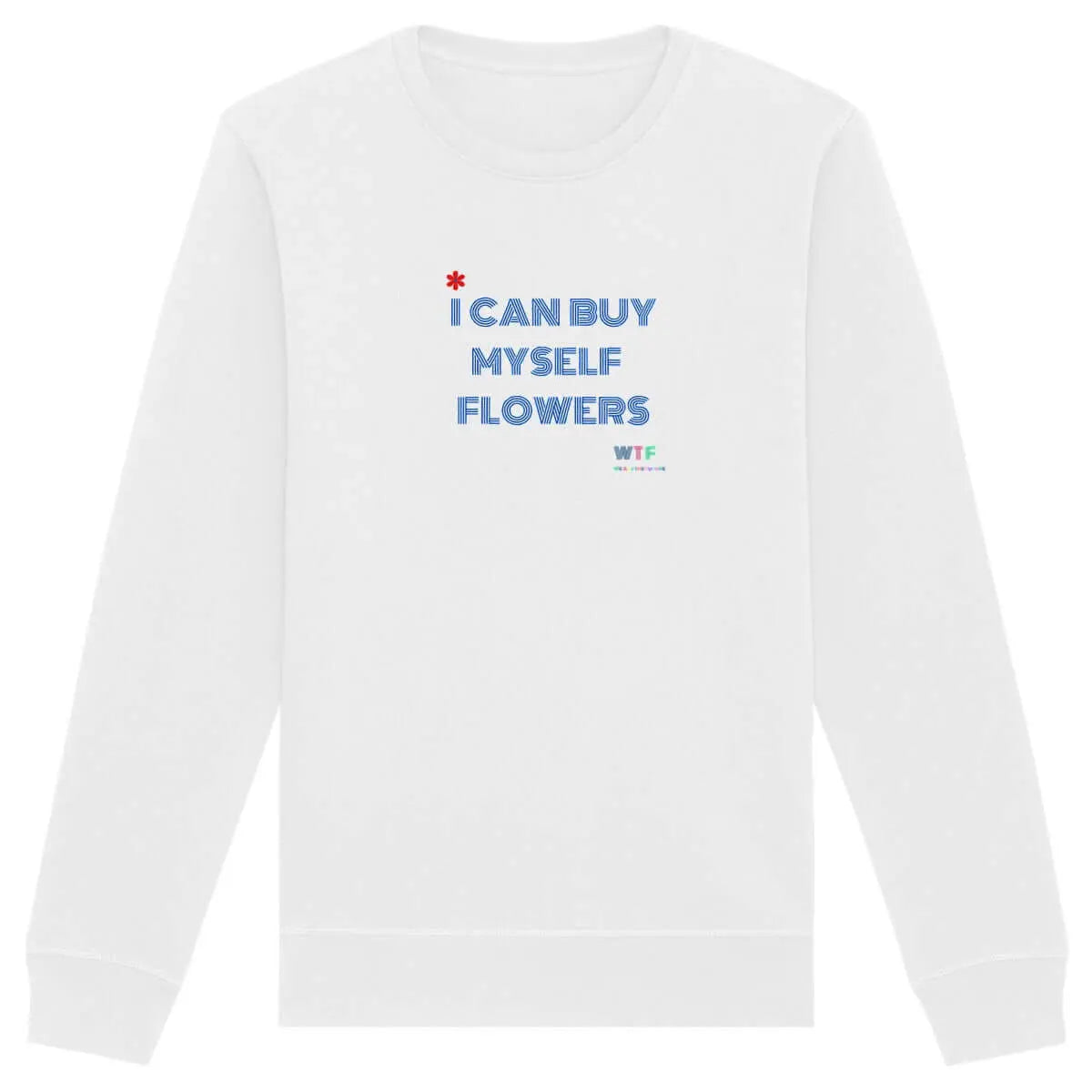 sweat shirt féministe flowers miley cyrus