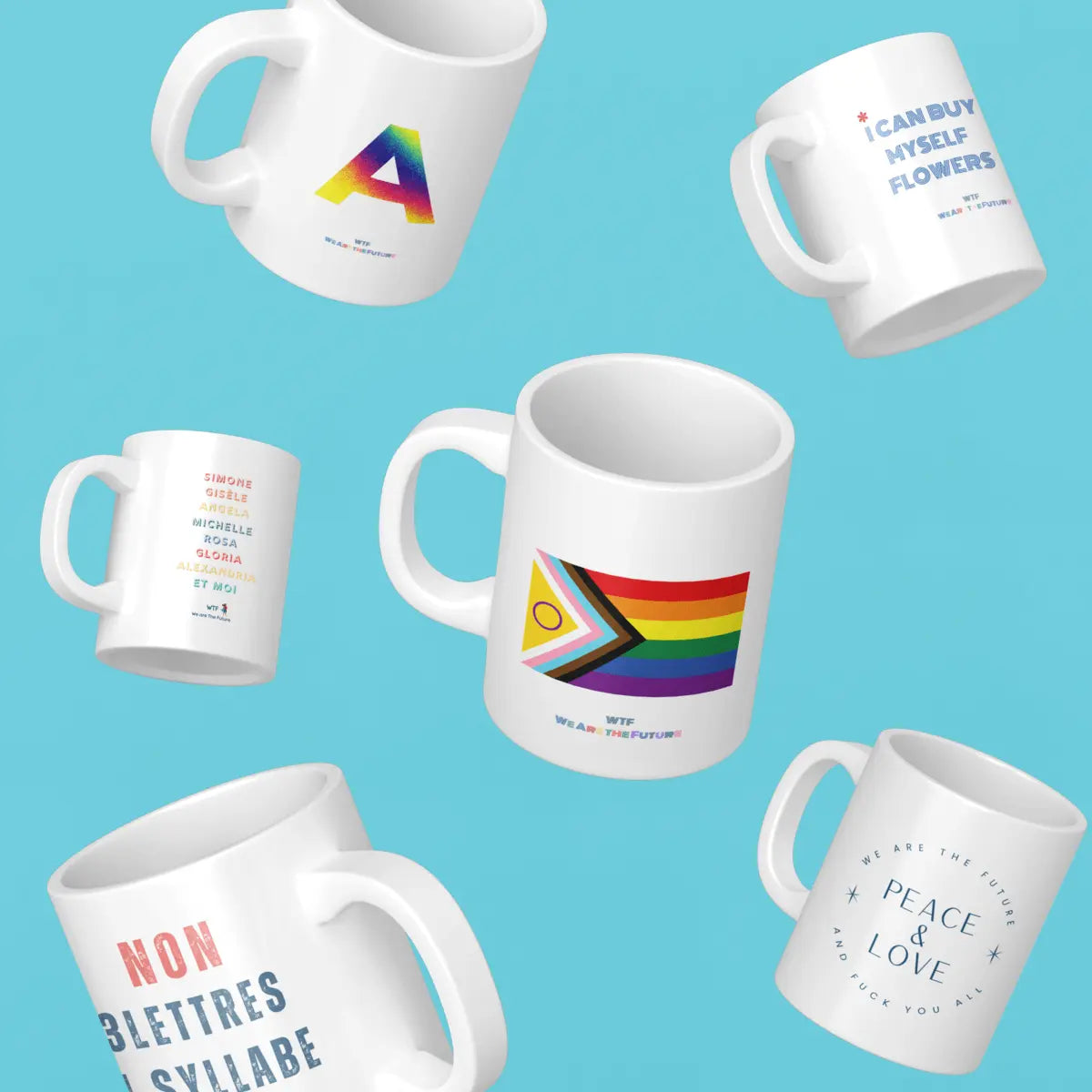 Mugs féministes et engagés