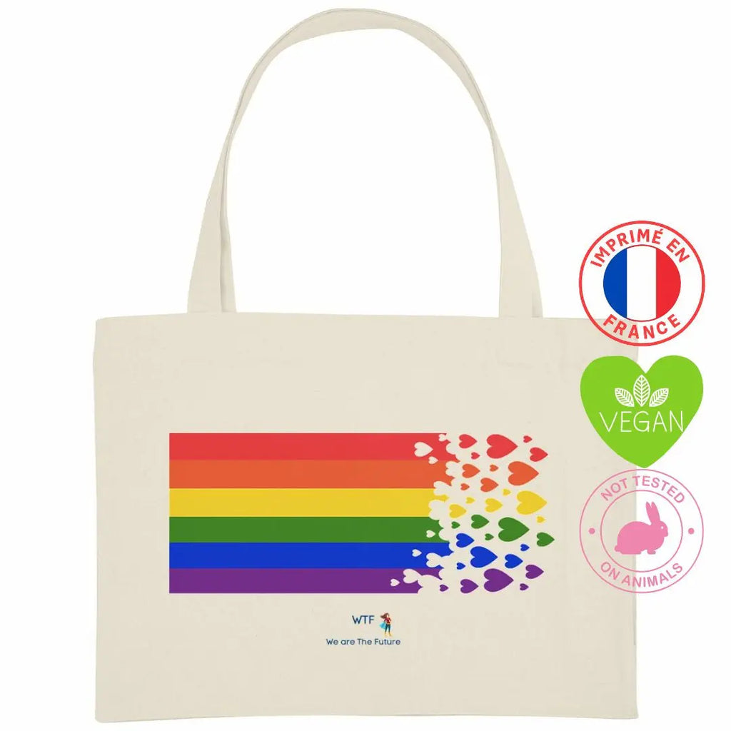 shopping bag arc en ciel TPOP