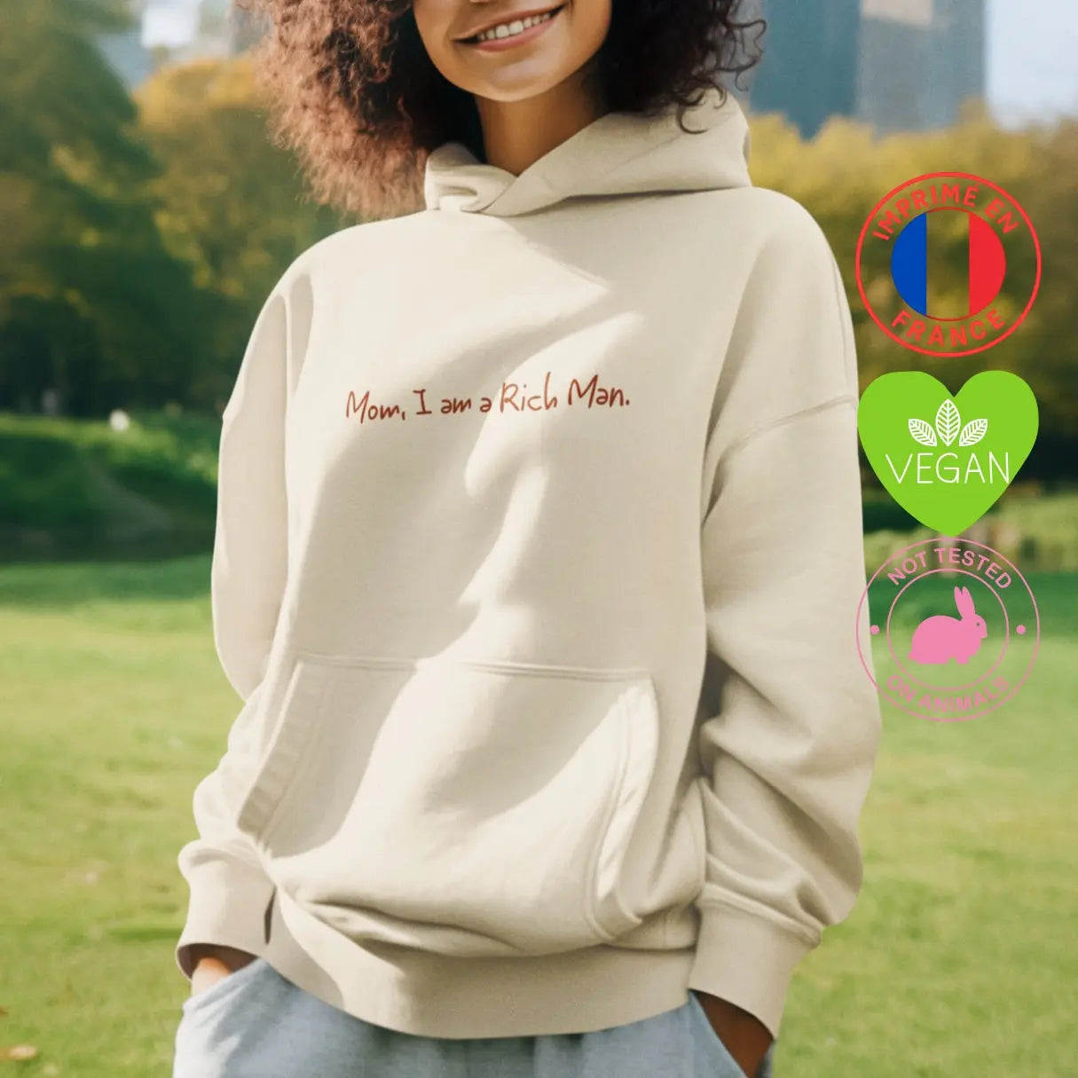 sweat a capuche féministe marque féministe française
