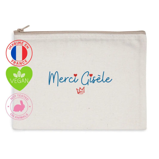 pochette de rangement féministe Gisèle alimi