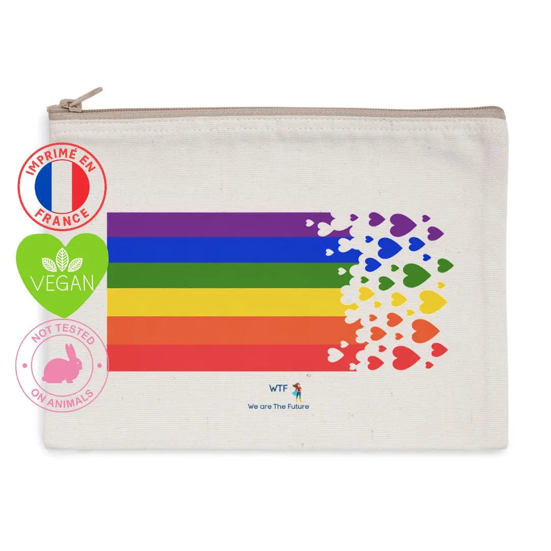 Pochette arc-en-ciel féministe – Fierté, égalité et liberté We are The Future