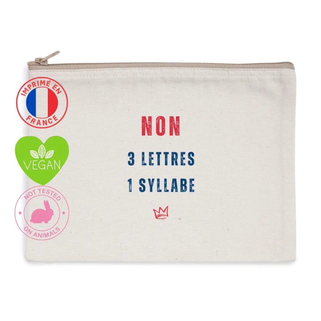Pochette féministe Non c'est non - We are The Future We are The Future