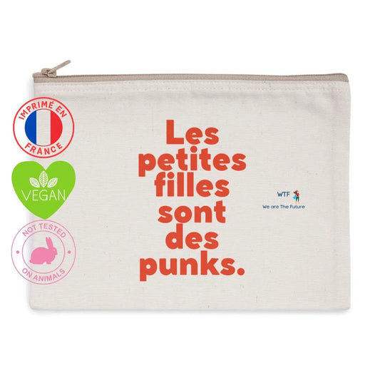 Pochette féministe "Les petites filles sont des punks" We are The Future