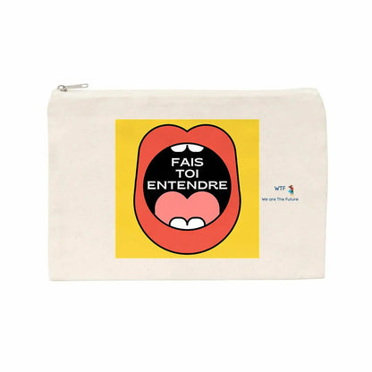 Pochette féministe made in France ta voix compte