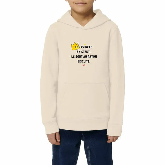 sweat enfant message feministe humour prince biscuits egalite filles garcons