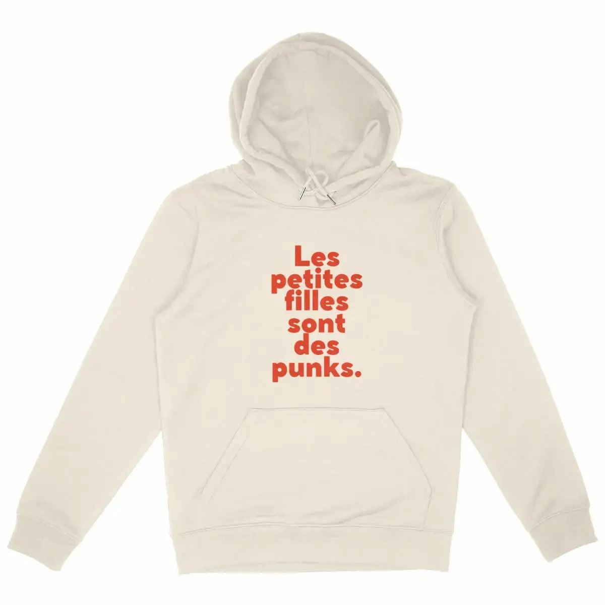 Hoodie Les petites filles sont des punks 