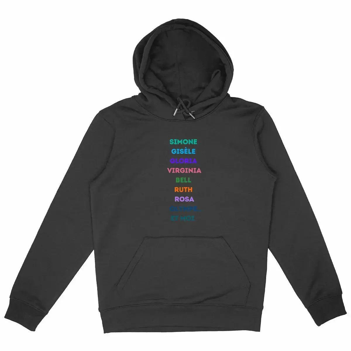 sweat à capuche féministe femmes célèbres

