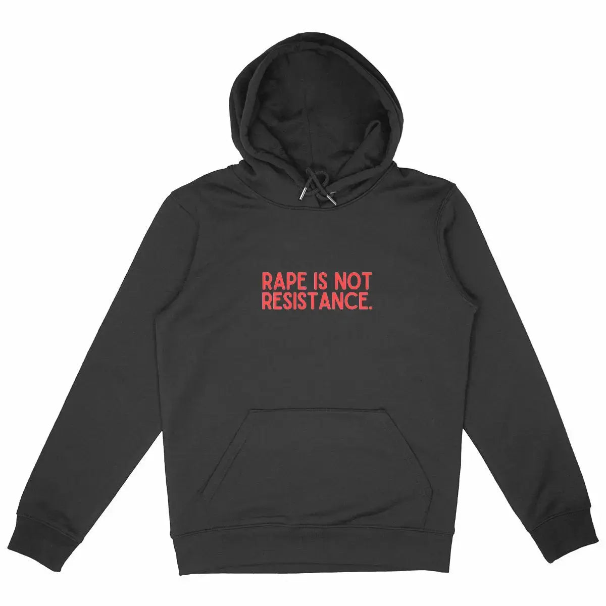 sweat shirt féministe rape is not resistance
