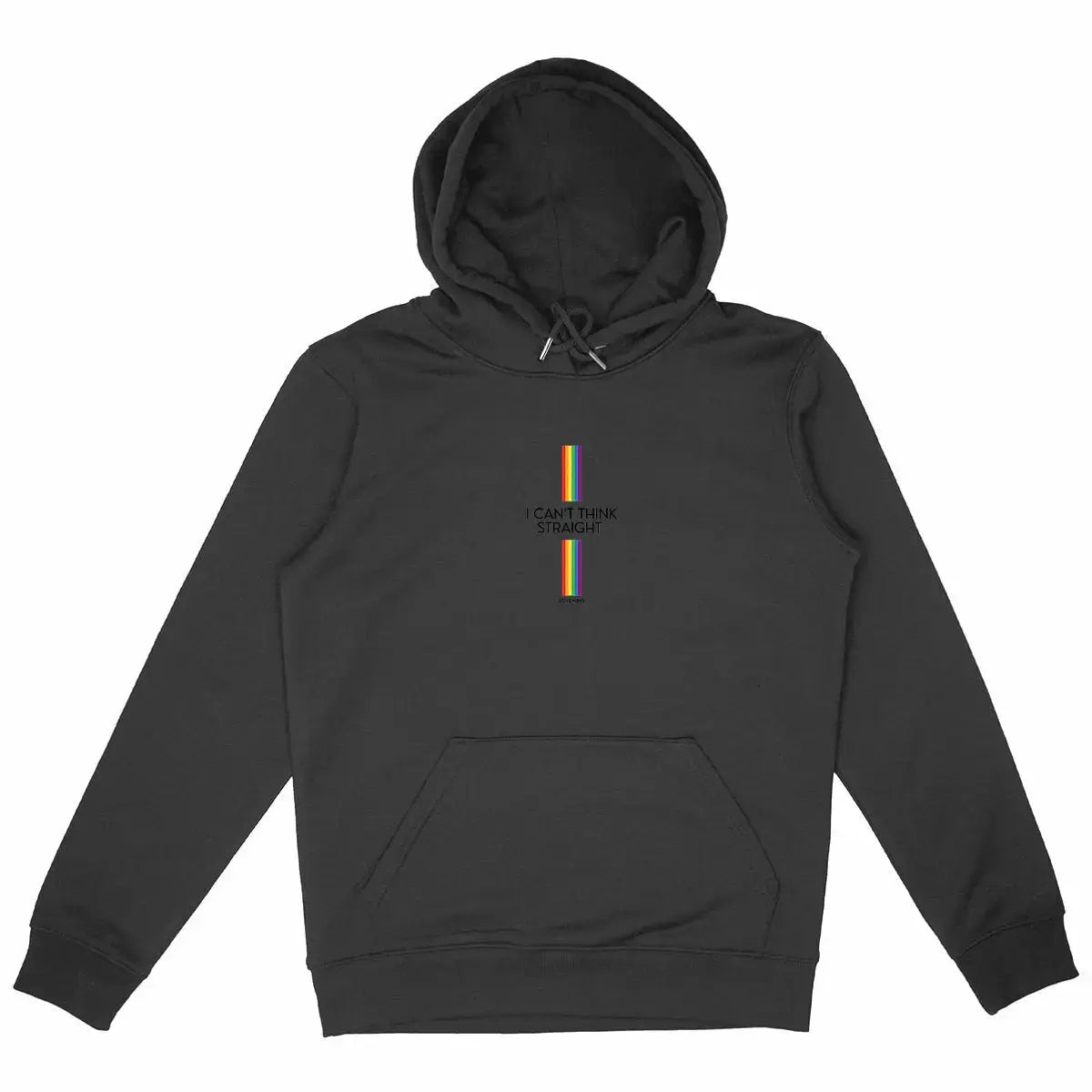 Sweat shirt Unisexe I can't think straight - noir