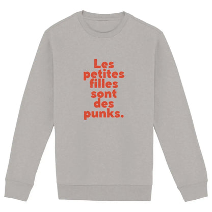 Sweat shirt Les petites filles sont des punks