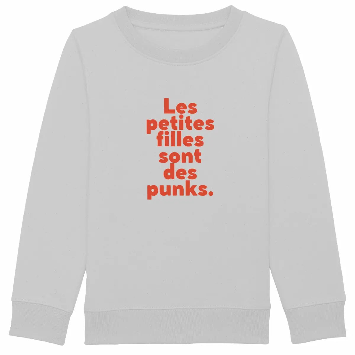 Sweat shirt enfant Les petites filles sont des punks
