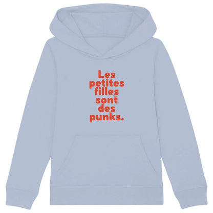 Sweat à capuche Enfant Les petites filles sont des punks