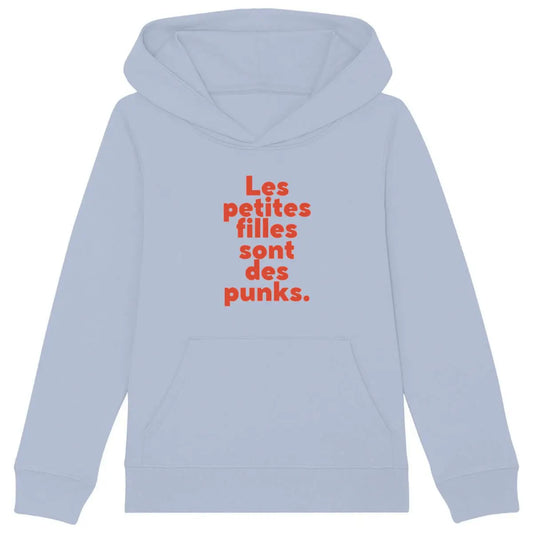 Sweat à capuche Enfant Les petites filles sont des punks
