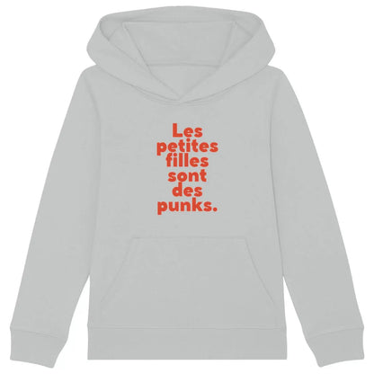 Sweat à capuche Enfant Les petites filles sont des punks