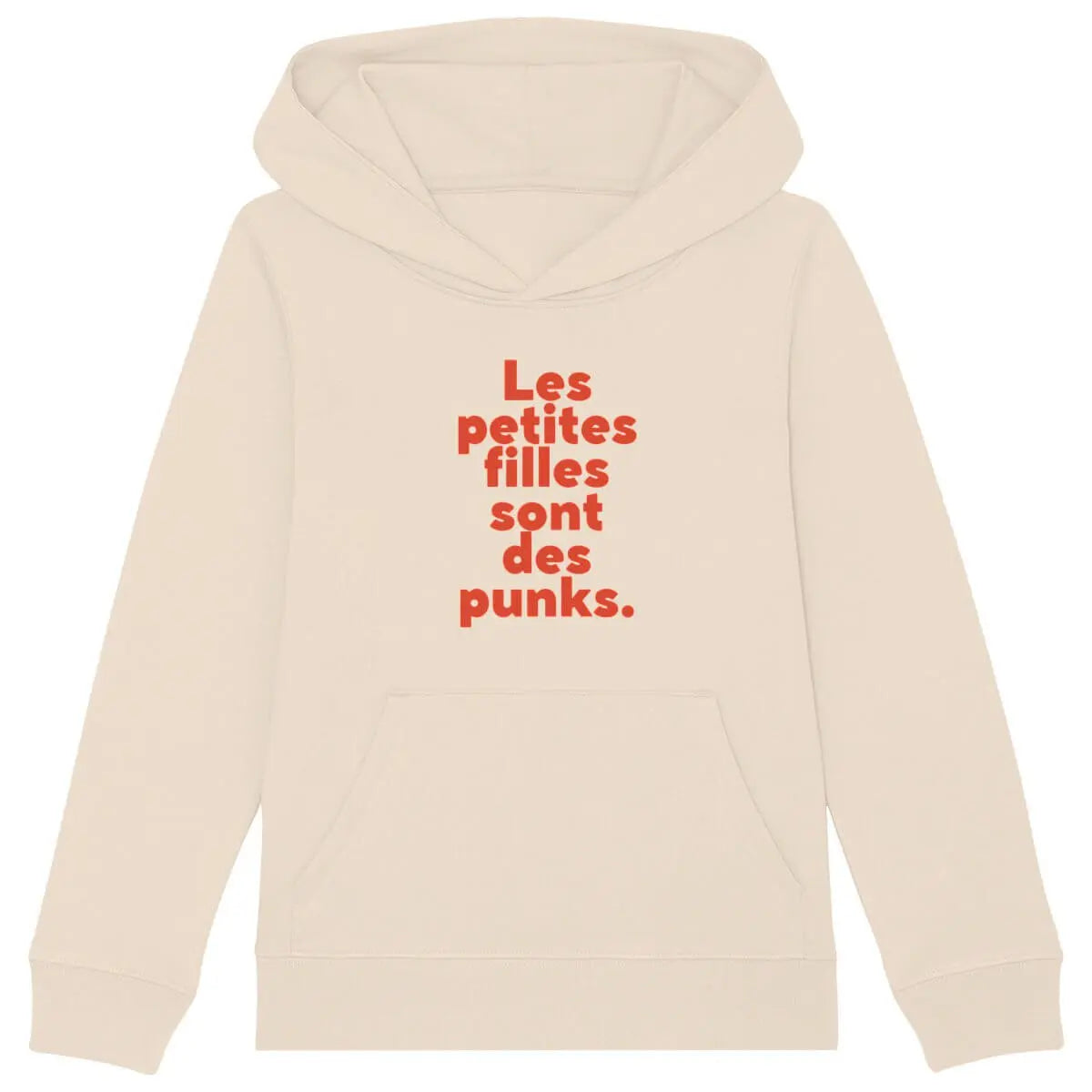 Sweat à capuche Enfant Les petites filles sont des punks