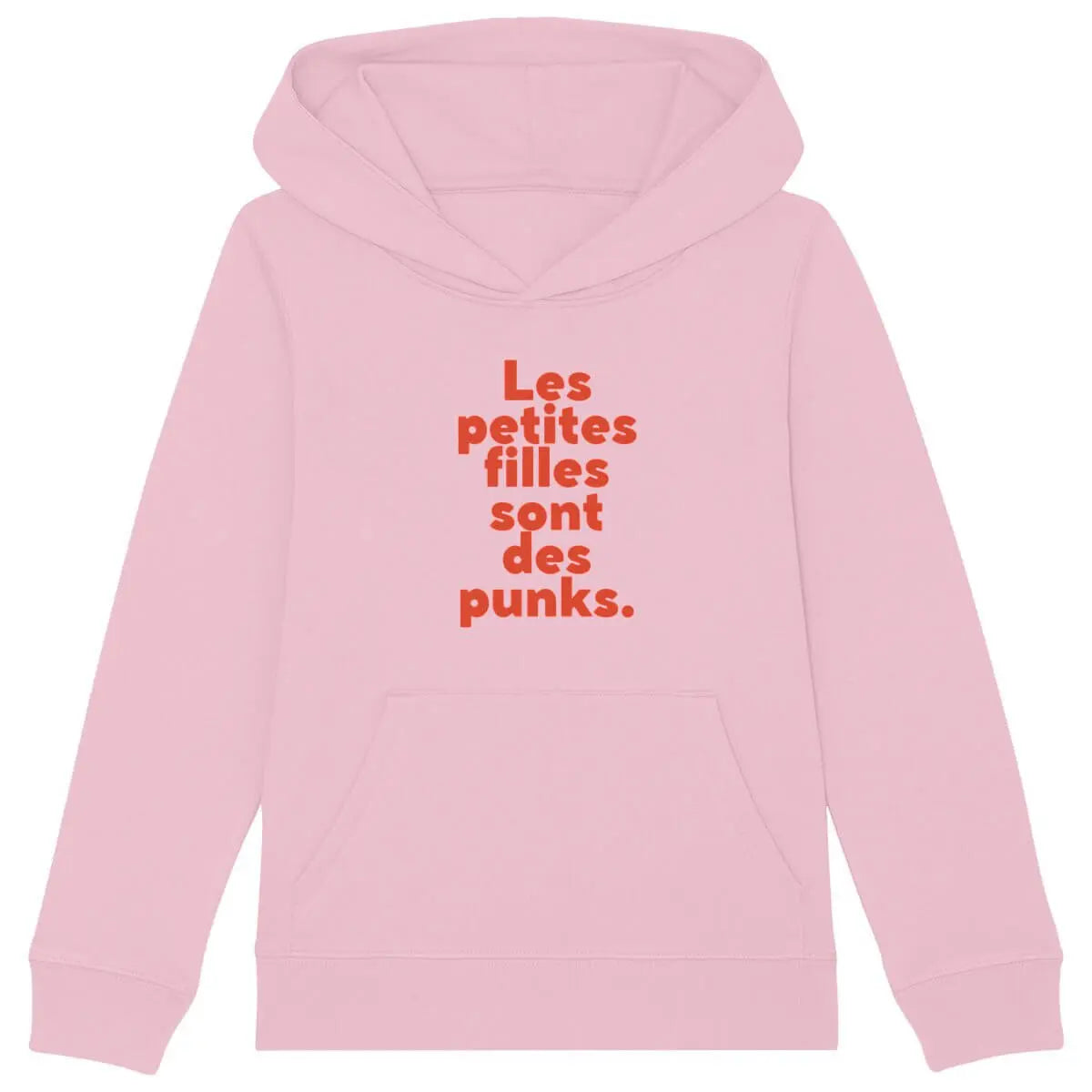 Sweat à capuche Enfant Les petites filles sont des punks