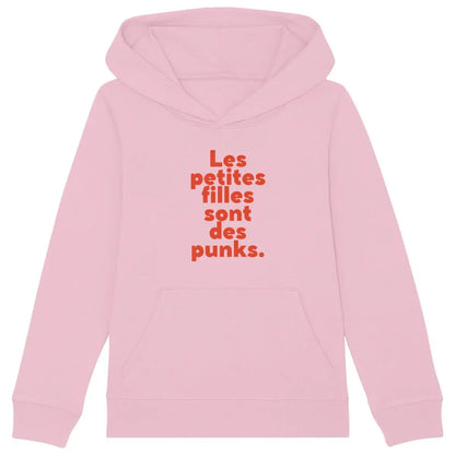 Sweat à capuche Enfant Les petites filles sont des punks