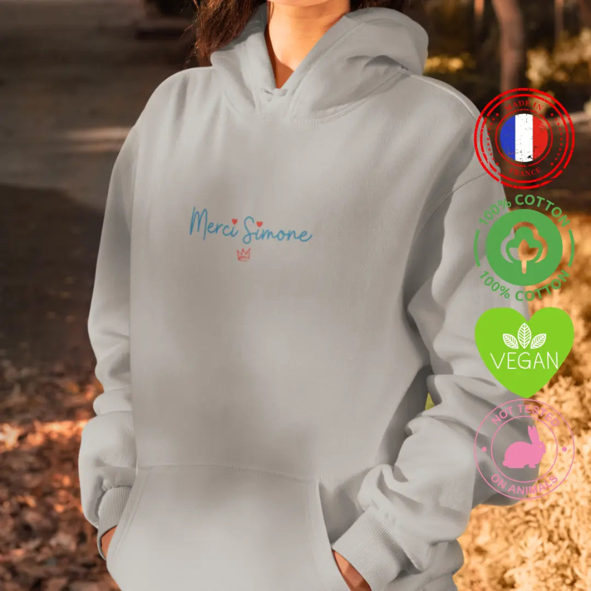 Sweat-shirt féministe “Merci Simone” We are The Future boutique féministe