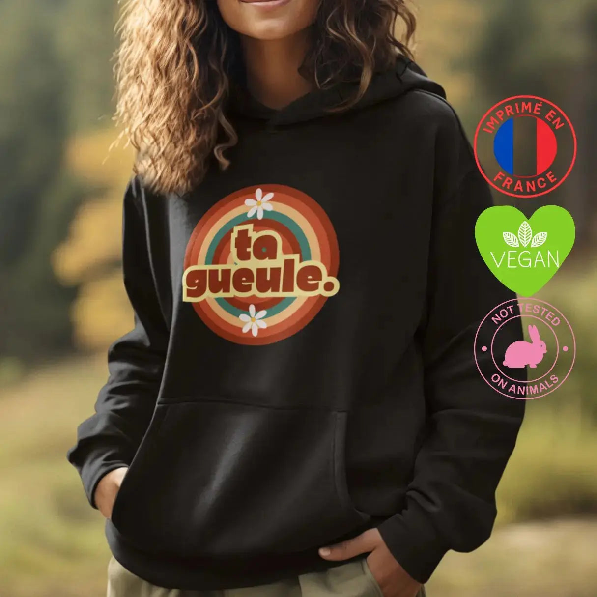 sweat shirt féministe ta gueule
