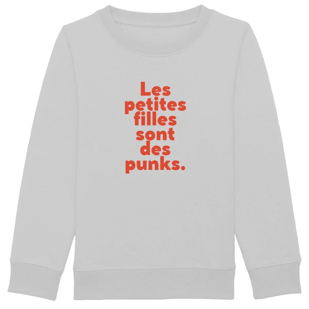Sweat shirt enfant Les petites filles sont des punks
