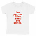 T shirt enfant Les petites filles sont des punks - face_blanc