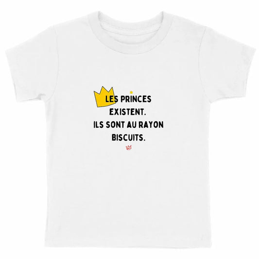 t shirt enfant message féministe humour princes