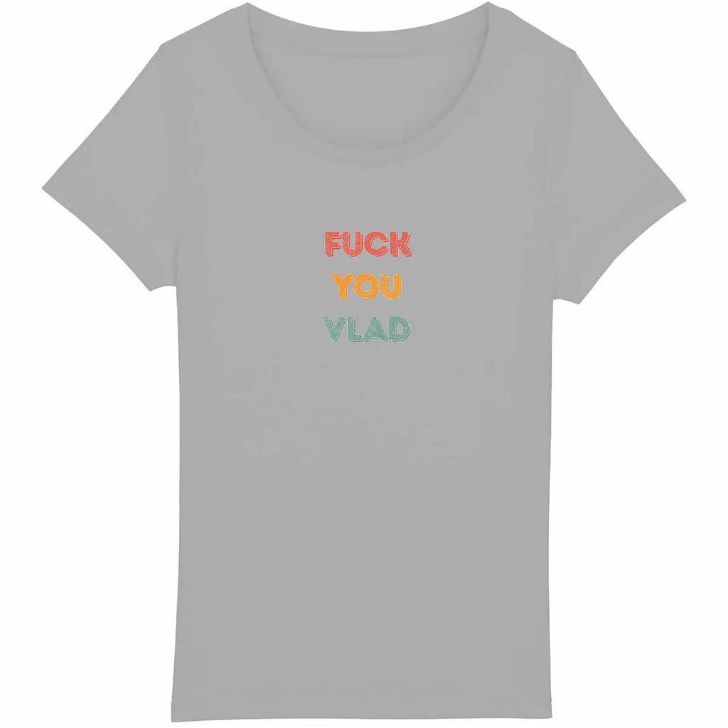 tee shirt fuck you vlad - gris