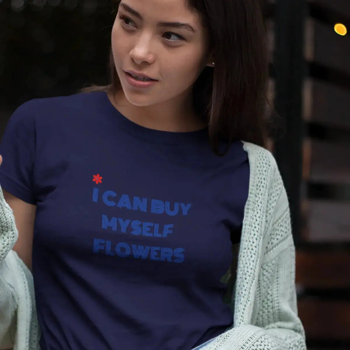 T-shirt féministe “I Can Buy Myself Flowers" We are The Future