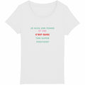tee shirt je suis une femme - face_blanc