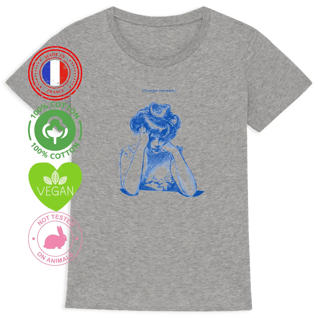T shirt féministe La charge mentale des femmes We are The Future