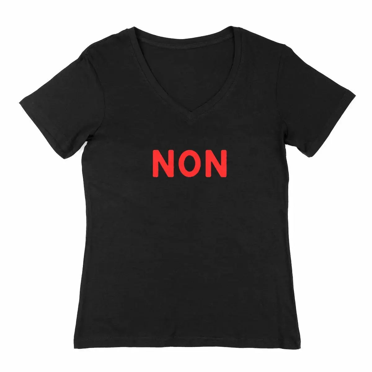 t-shirt col v Non - face_1