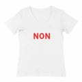 t-shirt col v Non - face_2